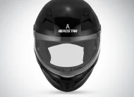 HELMET ZEAL FULL FACE SMOKE VISORT BLACK