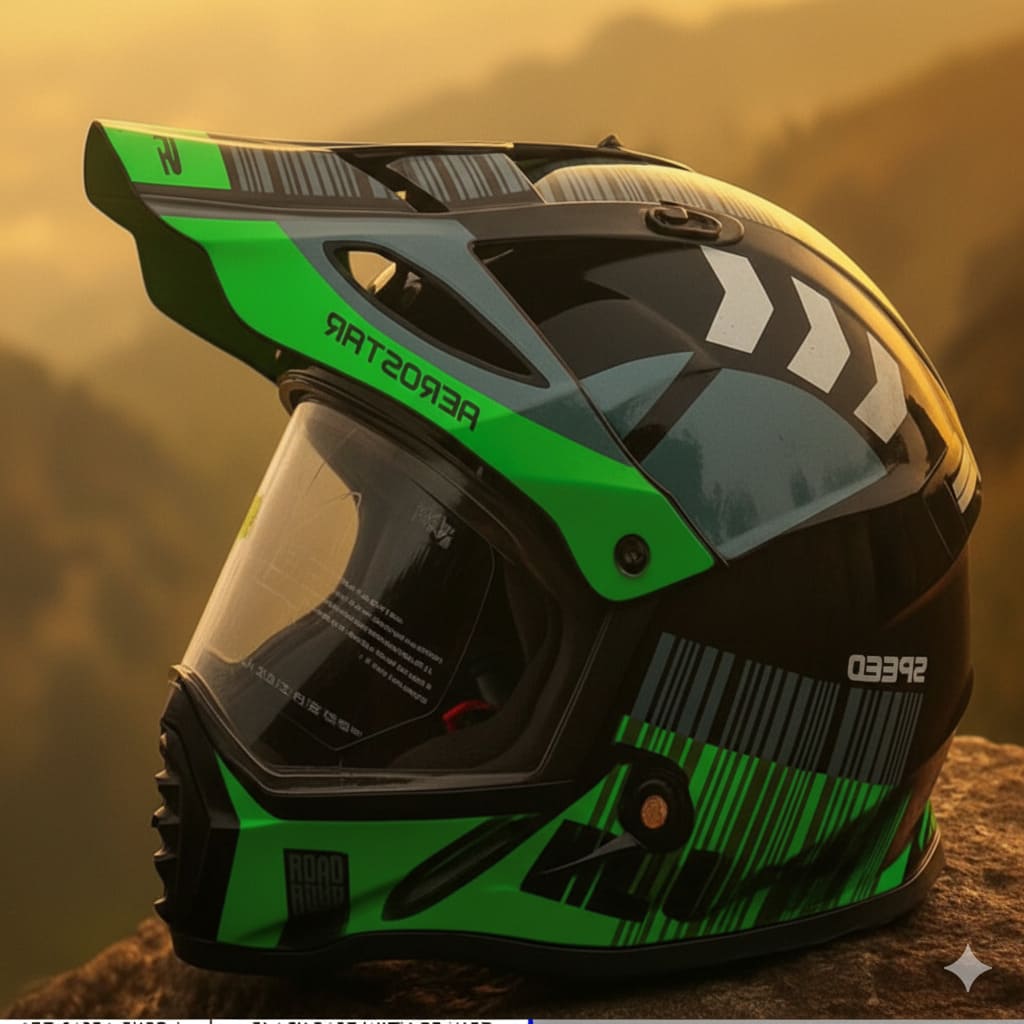 DAZZLE MOTOCROSS D1 DECORE BLACK