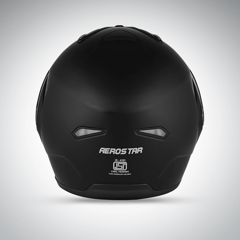 DREAM FLIP UP DUAL CLEAR VISOR BLACK