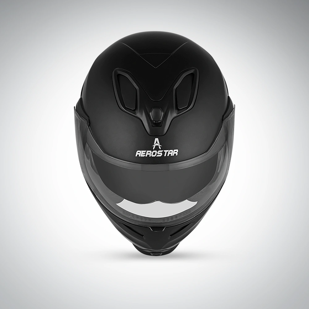 DREAM FLIP UP DUAL CLEAR VISOR BLACK