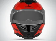 DREAM FLIP UP D1 DECORE WITH DUAL CLEAR VISOR BLACK