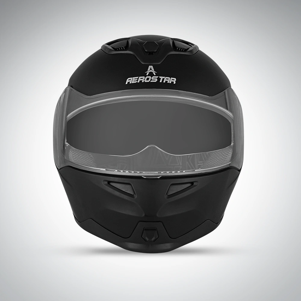 DREAM FLIP UP DUAL CLEAR VISOR BLACK