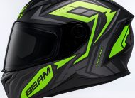 HELMET ZEAL FULL FACE SMOKE VISOR D1 DECORE BLACK